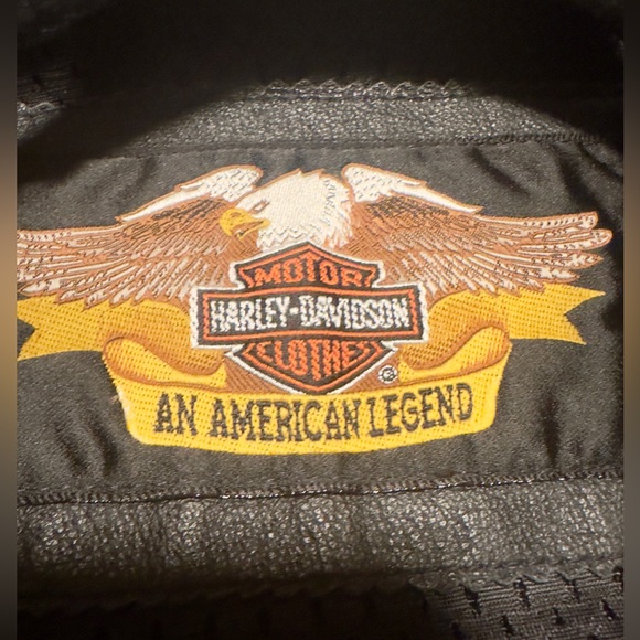 Genuine Leather Harley Davidson Jacket & Pant Set - Picture 6 of 12